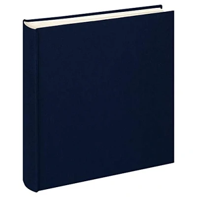 Afbeelding van walther design fotoalbum donkerblauw 30 x cm linnen, doek FA 508 U