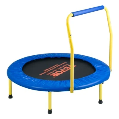 Afbeelding van VEVOR 3FT Trampoline for Kids, 36&quot; Trampolines Indoor/Outdoor Toddlers, Foldable Mini Baby with Foam Handle, Recreational Birthday Gift 3+ Years Kids