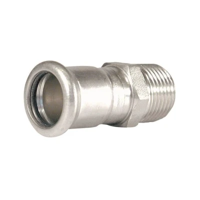 Afbeelding van Bonfix Perskoppeling RVS 316L Puntstuk R3/8&quot;x15mm