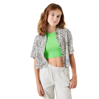 Afbeelding van Garcia Overhemdblouse voor kinderen, Maat: 164, Soft kit
