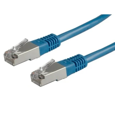 Afbeelding van VALUE Patchkabel Cat.6 (Class E) S/FTP (PiMF), blauw, 5 m