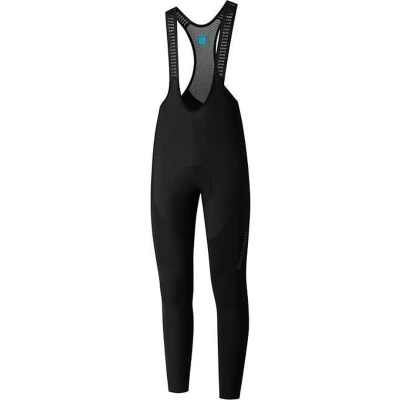 Afbeelding van SHIMANO BEAUFORT Fietsbroek lang met bretels heren Zwart M