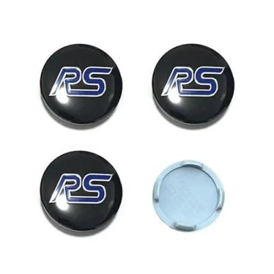 Afbeelding van Naafkappen Wielnaafdeksels 4 stuks 54mm Compatibel met voor Ford RS Fiesta Focus Fusion Mondeo decorative Sticker Naafdeksels ABS Composietmateriaal,B