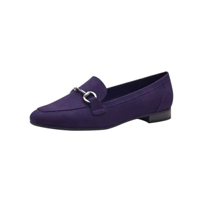 Afbeelding van Marco Tozzi Instappers, Dames, Maat: 38, Purple Textiel