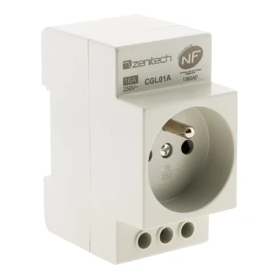 Afbeelding van Modulair stopcontact 2P+T NF Zenitech
