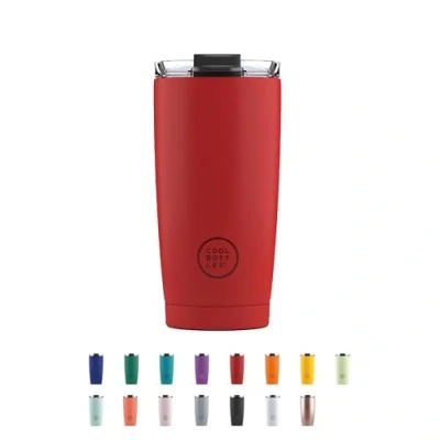 Afbeelding van Cool Bottles Thermosbeker 550 ml 5 uur warm, 10 koud BPA Vrij Vivid Red