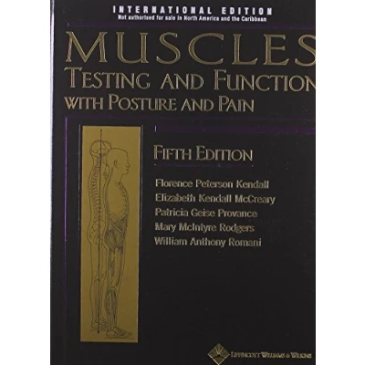 Afbeelding van Muscle Testing &amp; Function 5th: and with Posture Pain by Florence Peterson Kendall ( 2010 ) Hardcover
