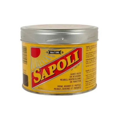 Afbeelding van SAPOLI Boenwas vast Kleurloos 450 ML ERES 38145