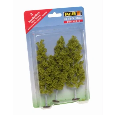 Afbeelding van Faller 3 Berken Top serie modelbouwsets, hobbybouwspeelgoed voor kinderen, modelverf en accessoires
