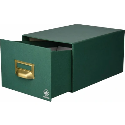 Afbeelding van Vulbare opbergkest Mariola Groen Karton 18 x 12,5 25 cm
