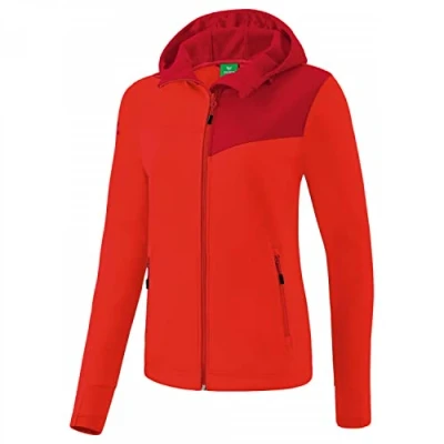 Afbeelding van Erima Softshell jack Performance dames rood/ruby