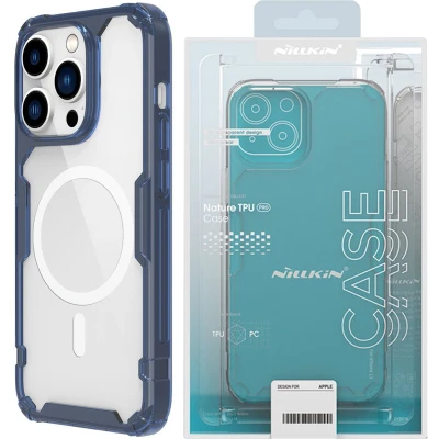 Afbeelding van Nillkin Nature Pro magnetische case iPhone 14 Max MagSafe blauw