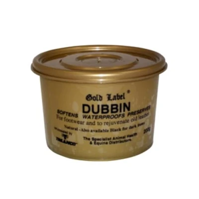 Afbeelding van Dubbin (Gold Label) verjongen oud leer, verzacht waterdicht en behoudt 200ml (Natural), Bruin, Eén maat