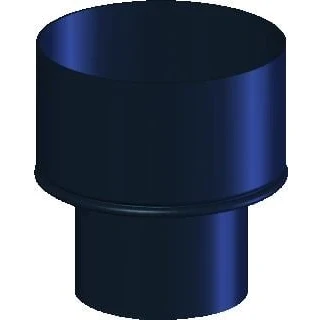 Afbeelding van Zwart verloopstuk diameter 100 x 111