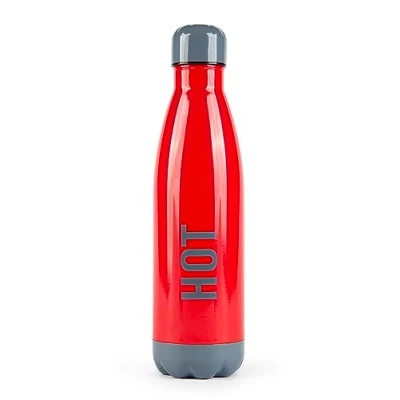 Afbeelding van Excelsa Warmte/koude thermosfles, 50 ml, rood, roestvrij staal