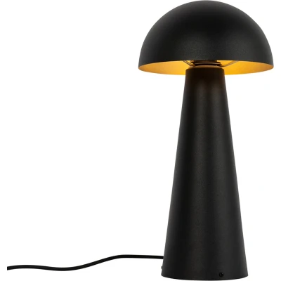 Afbeelding van QAZQA Buiten vloerlamp zwart 50 cm Mushroom