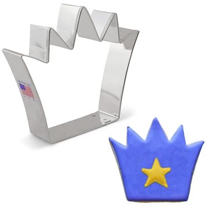 Afbeelding van Ann Clark Cookie Cutters Koningskroon Koekjesvorm, 10,8 cm