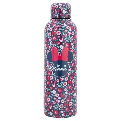 Afbeelding van Disney Minnie Mouse Dubbelgeïsoleerde Herbruikbare Roestvrijstalen Thermosfles, 515 Ml