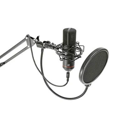 Afbeelding van BST Professionele USB microfoonset voor opnames, streaming en podcasting.