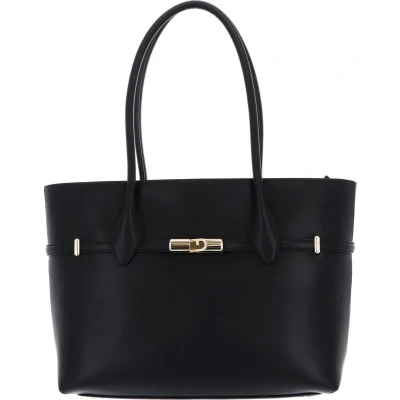 Afbeelding van Furla Goccia TOTE Shopper, Dames, Maat: One Size, Nero