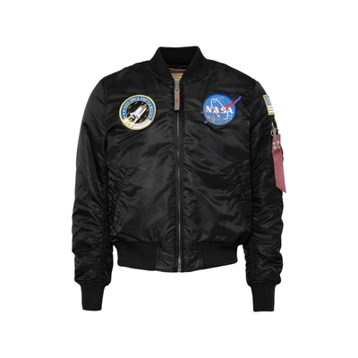 Afbeelding van Alpha Industries MA 1 VF NASA bomberjack voor heren Black