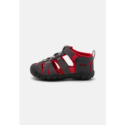 Afbeelding van Keen Seacamp II TOTS Unisex Outdoorsandalen voor kinderen, Maat: 19, Grey Textiel