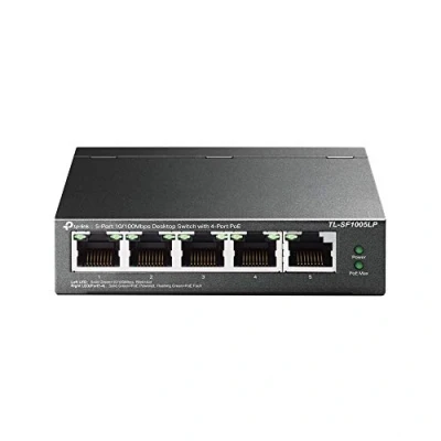 Afbeelding van TP LINK TL SF1005LP interface hub 100 Mbit/s Zwart