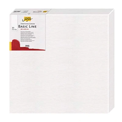 Afbeelding van KREUL 644040 Solo Goya 3D Stretched Canvas Basic Line, spieraam 40 x cm, extra diep ca. 3,8 100% katoen 4 keer gegrond, voor olieverf, acrylverf en gouache.