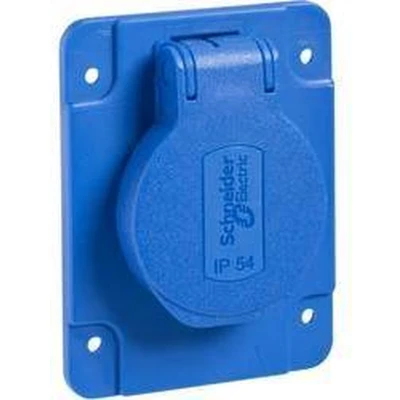 Afbeelding van Schneider Electric PKS62B Stopcontact (inbouw) IP54, IK08 Blauw