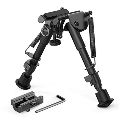 Afbeelding van Feyachi Geweer Bipod, 6 9 Inch Verstelbare Tactisch Bipod voor Picatinny railmontage Jacht en Schieten