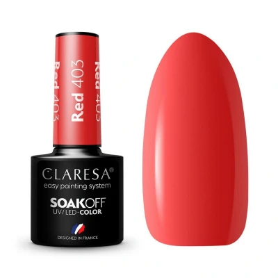 Afbeelding van CLARESA gellak ROOD 403 5g
