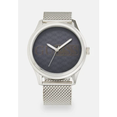 Afbeelding van Guess Reputation Horloge silvercoloured, Heren, Maat: One Size, Silver coloured