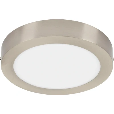 Afbeelding van TELEFUNKEN Slimme lamp 309502TF CCT kleurtemperatuurregeling RGB kleuren Traploos dimbaar App bediening Spraakbesturing 22,5x3,8 cm Mat nikkel