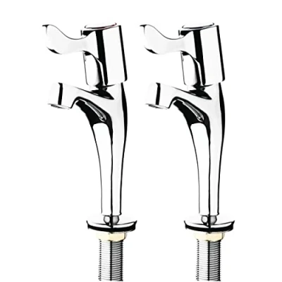 Afbeelding van Vogue kraan met hendel (Set van 2 stuks)