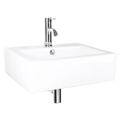 Afbeelding van Differnz Fonteinset Rhea Wit incl. kraan