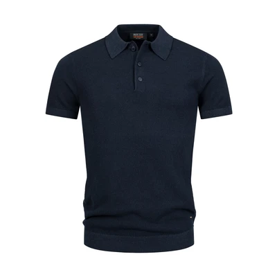 Afbeelding van Indicode Jeans Poloshirt, Heren, Maat: Small, Navy