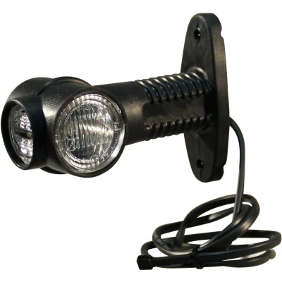 Afbeelding van Contourlamp Aspöck Superpoint III &quot;kort&quot; DC kabel 1000mm Aspock Contourverlichting Rood (Oranje,Wit) BouwmanAanhangwagens.nl