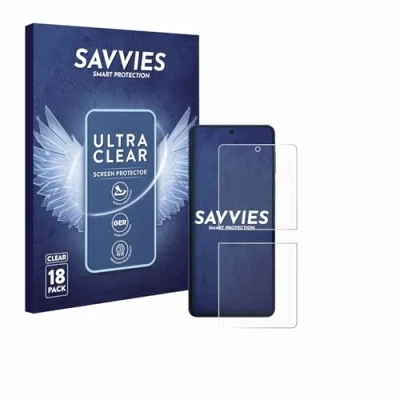 Afbeelding van Savvies Screenprotector voor Samsung Galaxy Z Flip 7 Folie Beschermfolie transparant (18 Stuks)
