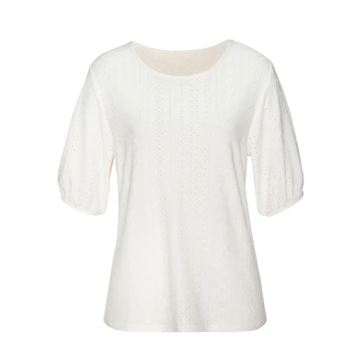Afbeelding van Vivance 2 PACK Blouse, Dames, Maat: 36/38, Creme schwarz