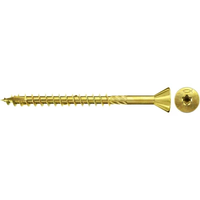 Afbeelding van Fischer MDF Schroef 3,5x40/24mm Geelverzinkt TX10 (200)