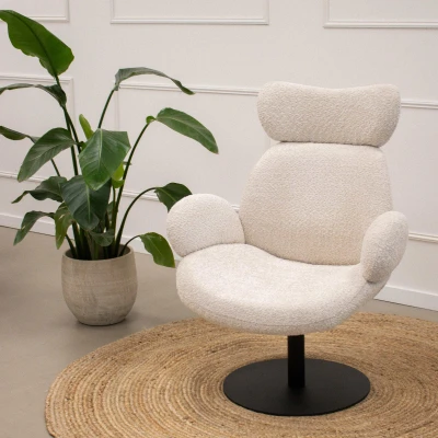 Afbeelding van Kick fauteuil Lev Crème