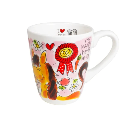 Afbeelding van Blond amsterdam mok horse lover
