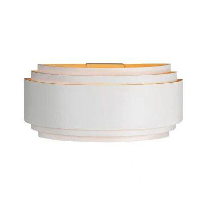 Afbeelding van HighLight Wandlamp Sofia, wit, breedte 30 cm, aluminium, E14