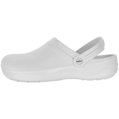 Afbeelding van REIS BCLAB LAB Unisex EVA Verstoppen met Dubbele Functie Hielband Ideaal voor Laboratoria en Apotheken, Kleur: Wit, Maat: 42