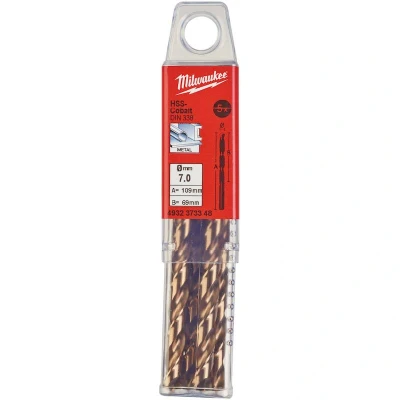 Afbeelding van Metaalboor Hss G Cobalt 7 X 109 Mm (5 Stuks)