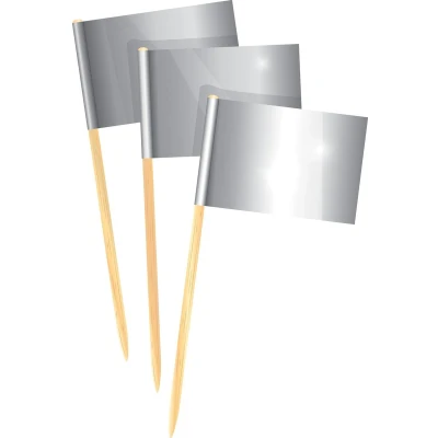 Afbeelding van Prikkers Zilver 50 stuks