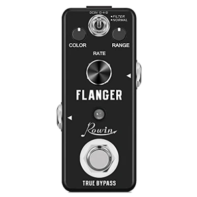 Afbeelding van Rowin Guitar Analoog Flanger Effect Pedalen Classic Metallic Sounds Als Ture Tone 2 Modes Beste Retro Sound Effector