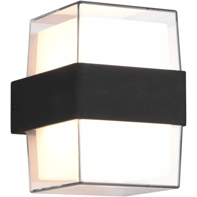 Afbeelding van Trio Buitenlamp Molina vierkant antraciet R22062142