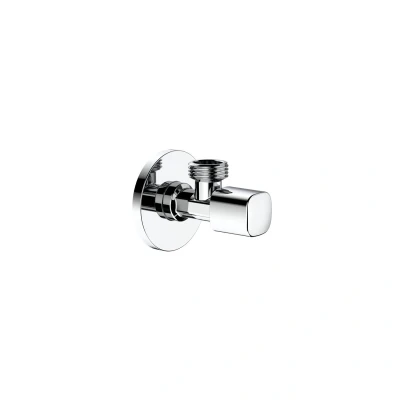 Afbeelding van Hoekstopkraan Aquasplash Colorato Met Rozet 1/2x3/8 mm Chroom