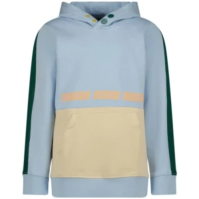 Afbeelding van Vingino Boys Hoody Nuno in kleur Lazulite Blue Size 12 Jaar, Blue, Jaar